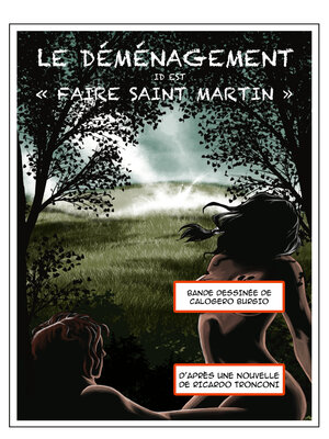 cover image of Le déménagement--bande dessinée et nouvelle